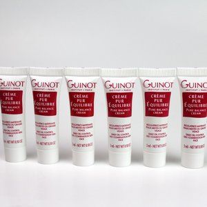 Guinot Creme Pur Equilibre Pure Balance Cream 0.1oz/3ml 6 TRIAL TUBES